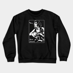 Bert jansch//60s aesthetic art for fans Crewneck Sweatshirt